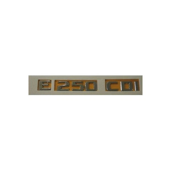Mercedes E250 CDICompatible Chrome Emblem Label Nameplate Badge A124 817 61 15