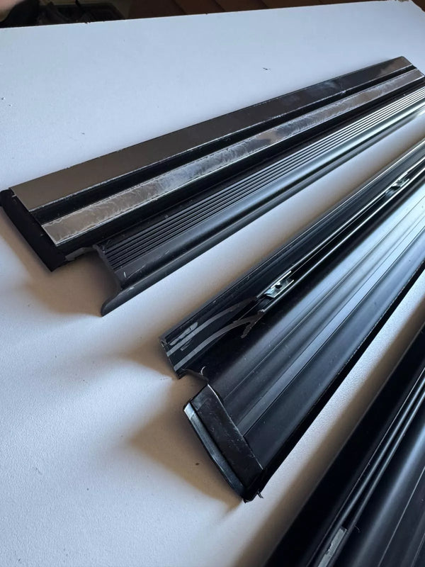 Mercedes W124 Sedan 85-96 Compatible Door Sill Cover Plate Set 4 Pieces