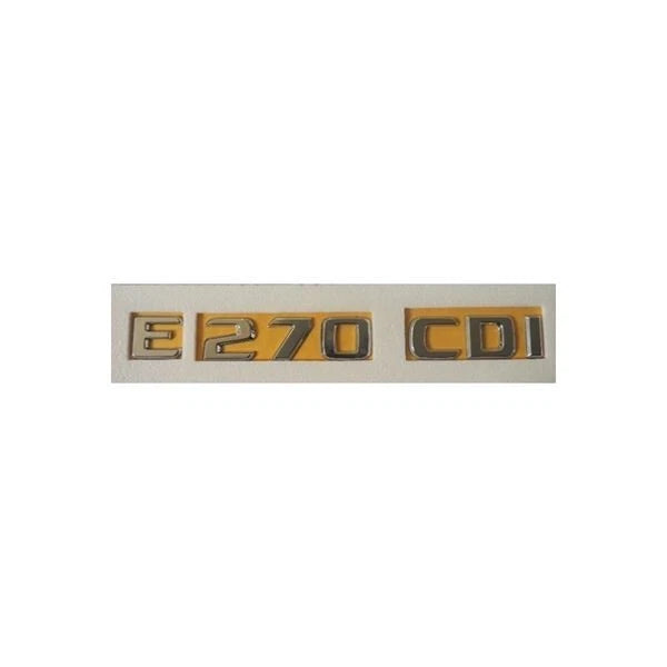 Mercedes E270 CDICompatible Chrome Emblem Label Nameplate Badge A210 817 21 15