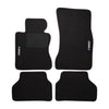 BMW E60 5 Series 2003-2010 Compatible Black Carpet Floor Mat Set