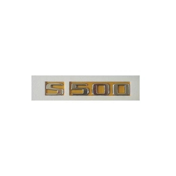 Mercedes S500Compatible Chrome Emblem Label Nameplate Badge A221817 13 15
