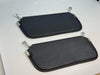 Corvette C3 Stingray 1969-1976 Compatible Sunvisor Set Pair With Bracket L + R 2 Pieces