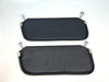 Corvette C3 Stingray 1969-1976 Compatible Sunvisor Set Pair With Bracket L + R 2 Pieces