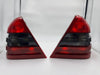 Mercedes W202 1993-2000 Compatible Tail Light Set Dark Red 2028202266