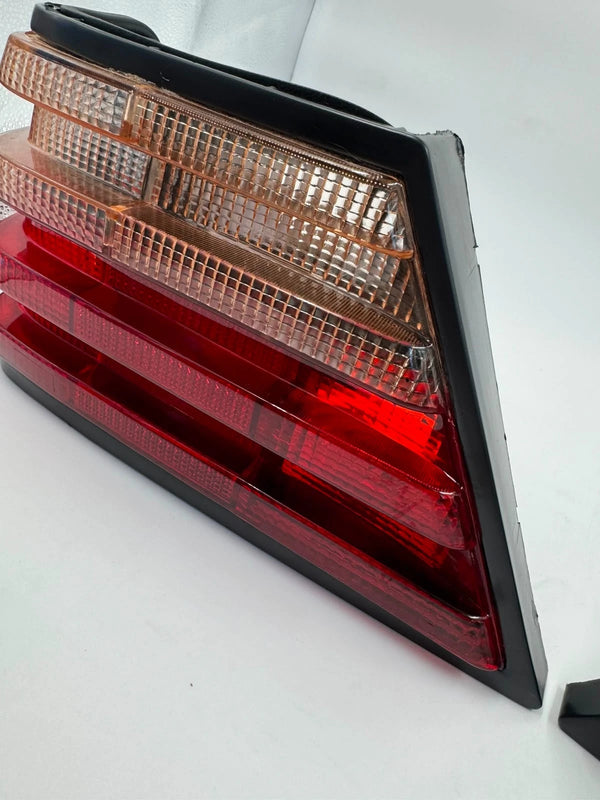 Mercedes-Benz W124 C124 Compatible Pink Rear Tail Light Set 2 Pieces