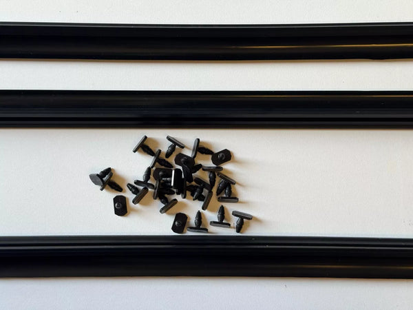 Mercedes W210 Early Sedan 1995-1999 Compatible Door Lower Side Moulding Trim Set