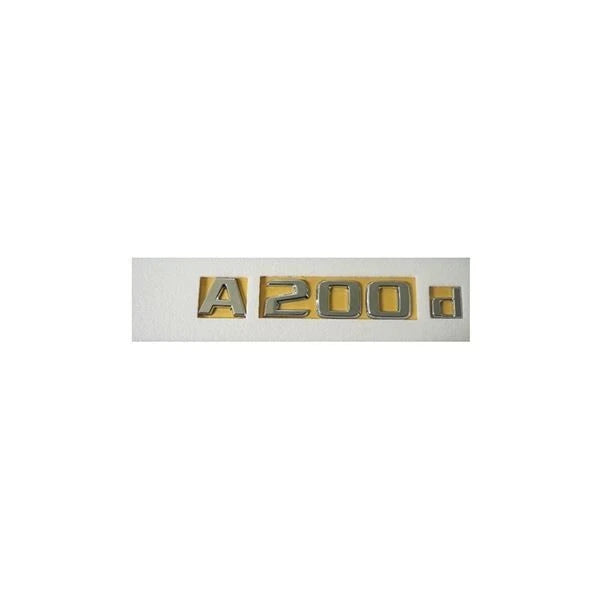 Mercedes A200D Compatible Chrome Emblem Label Nameplate Badge A177 817 15 00