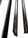 Mercedes Benz W123 Sedan Compatible 4 Doors Mouldings Trim 9 Pieces Plastic