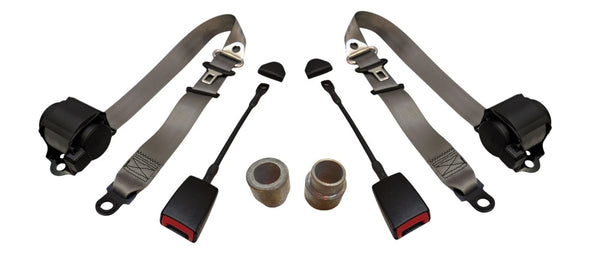 Porsche 911 912 914 356 Compatible 3 Point Seat Belts Pair