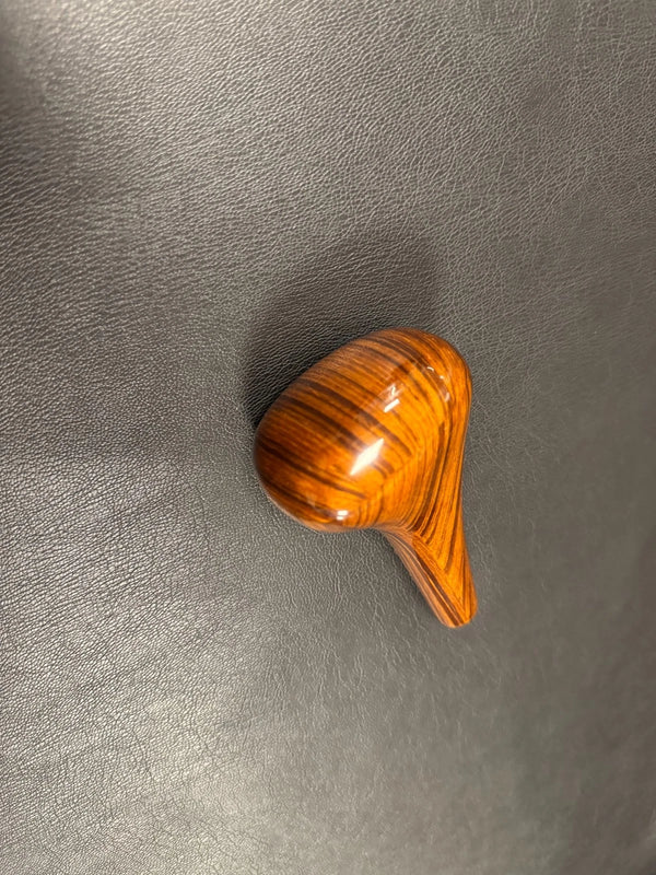 Mercedes W115 W116 W123 W124 w/o Embl Compatible Manual Transmission Zebrano Shift Knob