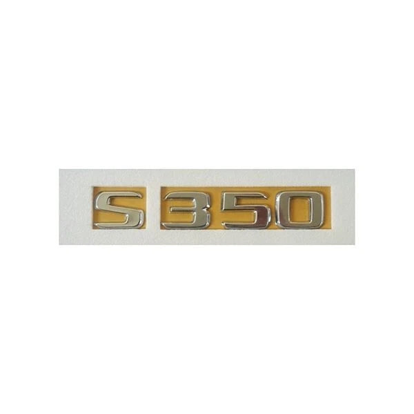 Mercedes S350Compatible Chrome Emblem Label Nameplate Badge A140 817 31 15