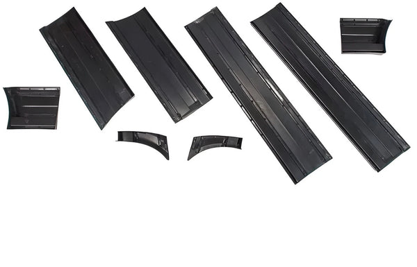 BMW E30 Sedan Mtech2 M2 1982-1991 Compatible Side Door Pods Add-on Set