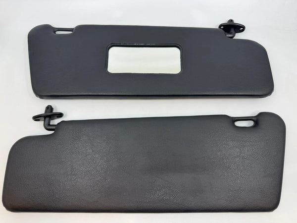Mercedes W124 / W201 1984-1995 Compatible Sunvisors Set Pair Left and Right 2 Pieces