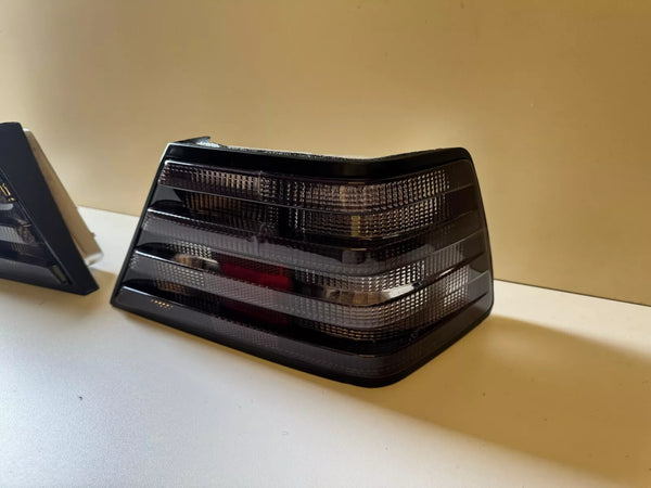 Mercedes-Benz W124 C124 Compatible Smoke Rear Tail Light Taillight Rear Lamp 2 Pieces