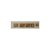 Mercedes A220D Compatible Chrome Emblem Label Nameplate Badge A177 817 16 00