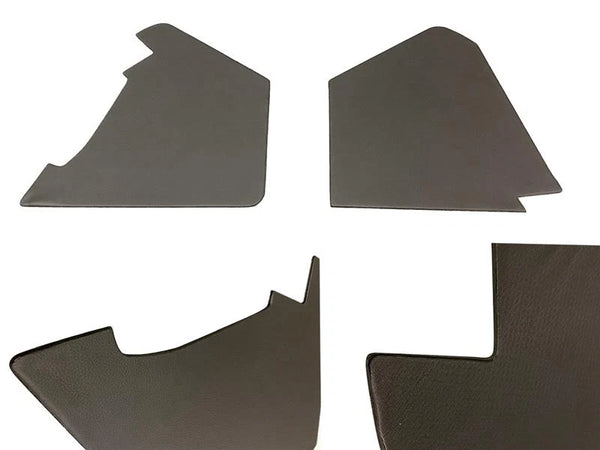Mercedes W108 W109 Compatible Pedal Side Trim Set 2pcs Black