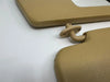 Mercedes W124 / W201 1984-1995 Compatible Sunvisors Set Pair Left and Right 2 Pieces