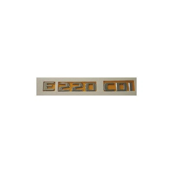 Mercedes E220 CDICompatible Chrome Emblem Label Nameplate Badge A212 817 40 15