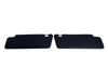 Mercedes W124 / W201 1984-1995 Compatible Sunvisors Set 2 Pieces Left Right Black