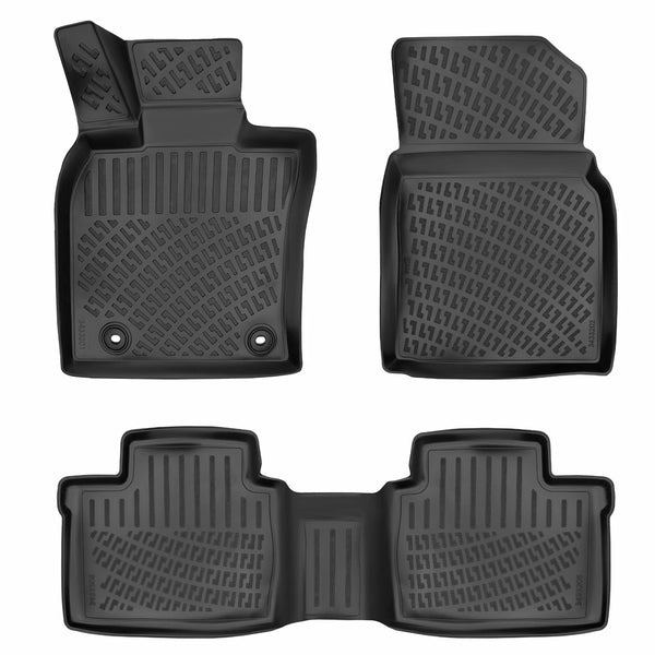 Toyota Camry Hybrid XV80 2025-UP Compatible 3D Molded Rubber Floor Mat
