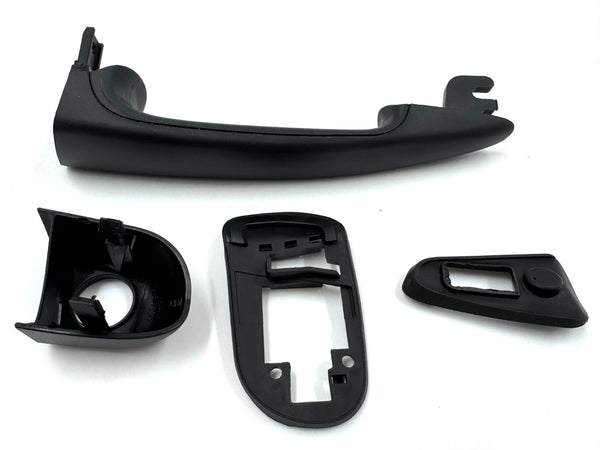 BMW E46 2001-2005 Compatible Front Left Door Handle Black 51217002271
