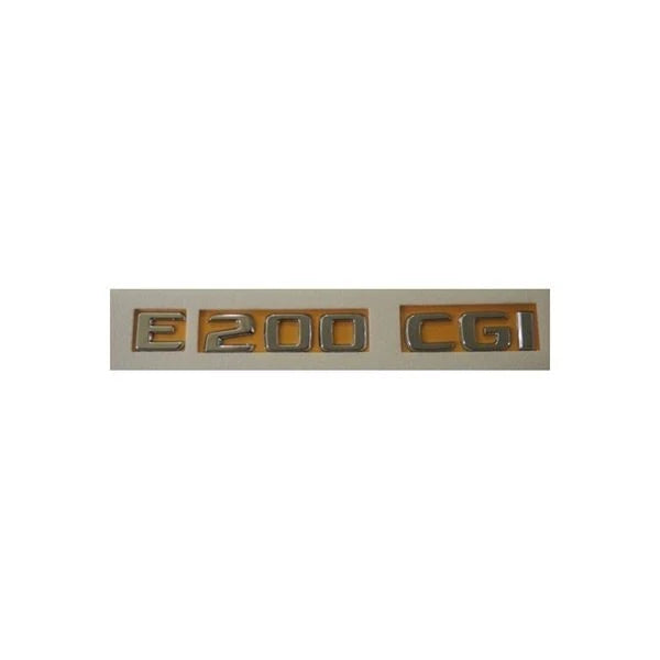 Mercedes E200 CGICompatible Chrome Emblem Label Nameplate Badge A212 817 61 15