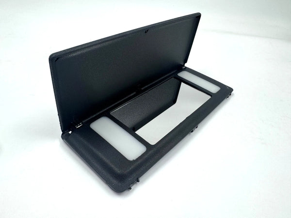 Mercedes-Benz W124 W201 Compatible Sunvisor Make Up Mirror Cover 1 Piece Black