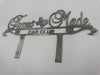 Texas Made Car Club Classic Metal Hot Rod Window Sign 8x15 in