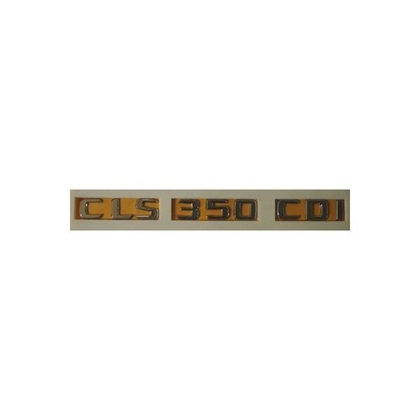 Mercedes CLS 350 CDI Compatible Chrome Emblem Label Nameplate Badge A218 817 10 00