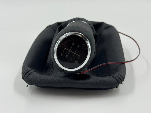 BMW E30 1983-1991 Compatible Manual 5-Speed Illuminated Shift Knob with Leather Boot