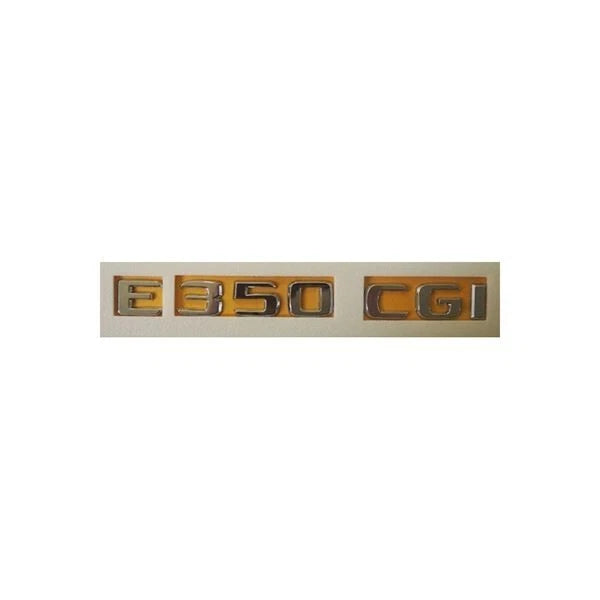 Mercedes E350 CGICompatible Chrome Emblem Label Nameplate Badge A211 817 03 15