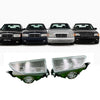 Mercedes W124 AMG Bumper R129 SL500 W202 W140 Compatible Fog Light Set