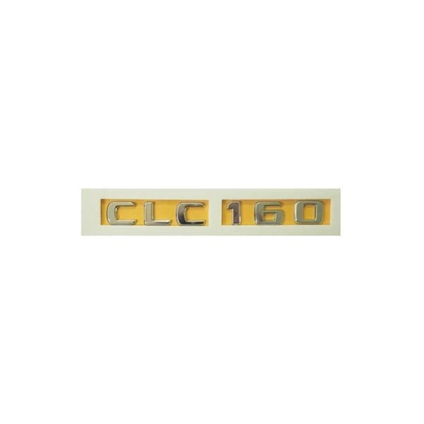 Mercedes CLC160 Compatible Chrome Emblem Label Nameplate Badge A203 817 37 15