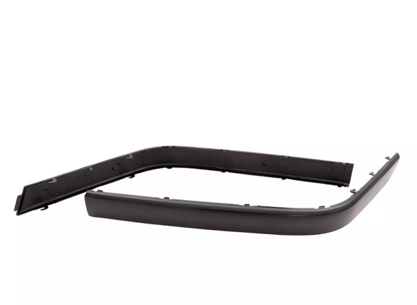 Bmw E34 1988-1994 Compatible Front Bumper Moulding Strip Trim Set 2 Pieces