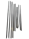 Mercedes Benz W114 W115 Sedan Compatible 4 Doors Side Mouldings Trim 10 Pieces Plastic
