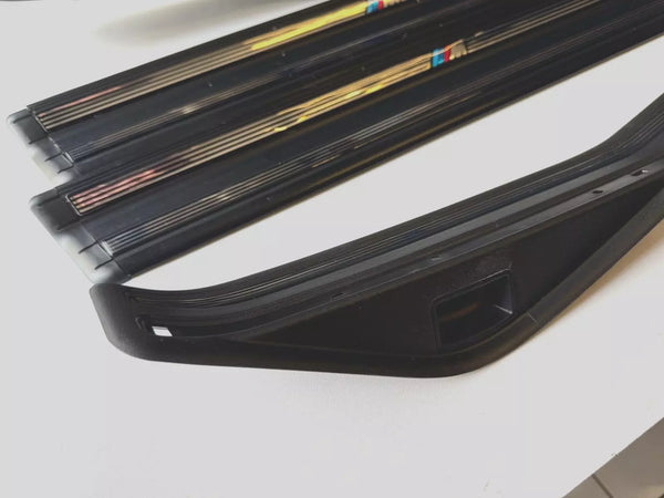 BMW E46 1997-2006 Compatible Door Sill Cover Protector Plate Set 4 Pieces