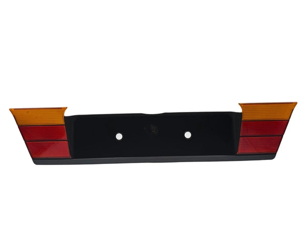 BMW E36 Sedan 1991-1998 license plate reflector bracket, red and amber