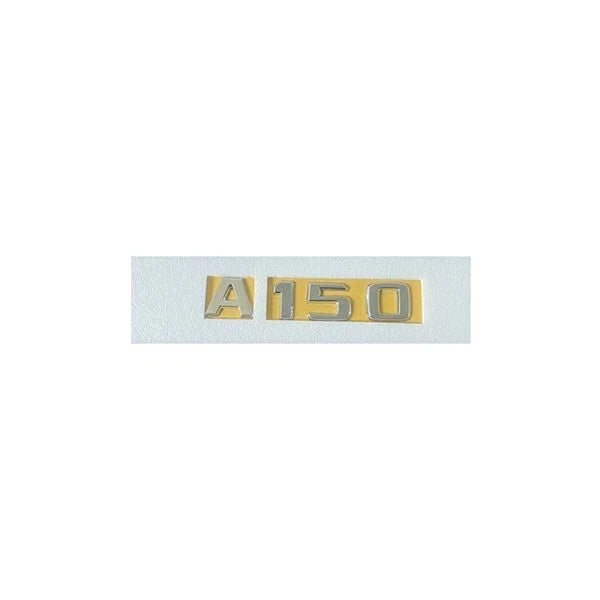 Mercedes A150 Compatible Chrome Emblem Label Nameplate Badge A169 817 03 15