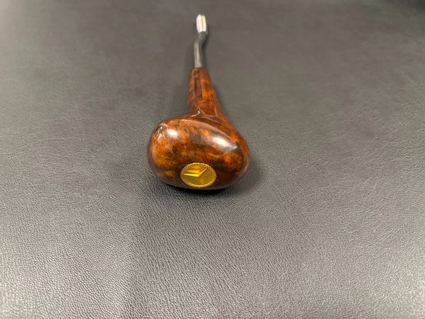 Mercedes-Benz W123 1976-1986 Compatible Automatic Gear Shift Knob Walnut Gold Emblem