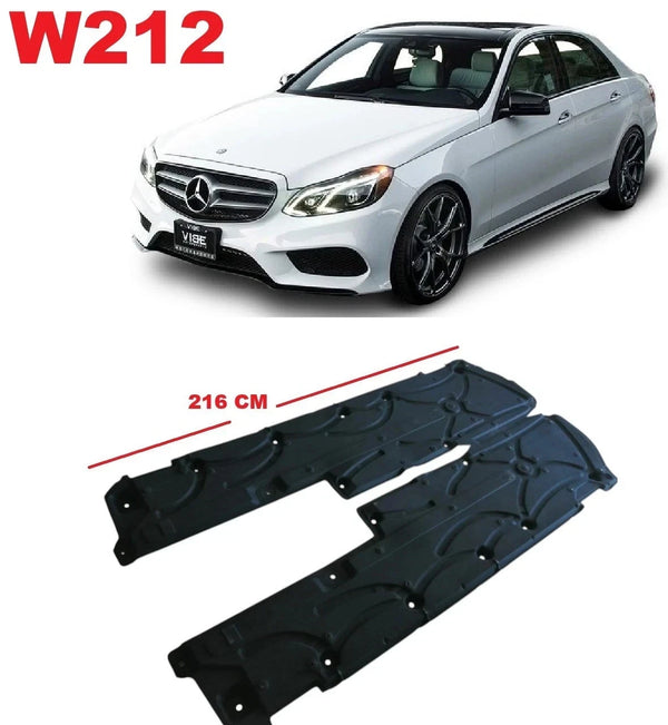 Mercedes-Benz E-Class W212 2009-2015 Compatible Underbody Under Tray Floor Cover L + R