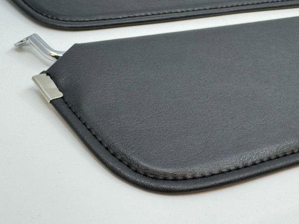 Corvette C3 Stingray 1969-1976 Compatible Sunvisor Set Pair With Bracket L + R 2 Pieces