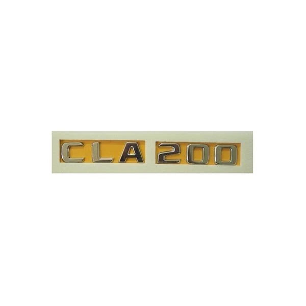 Mercedes CLA 200 Compatible Chrome Emblem Label Nameplate Badge A117 817 10 15