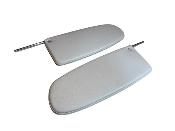 Volkswagen Karmann Ghia Convertible Sedan 1958 - 1964 Compatible Cream Color Sunvisor