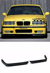 BMW E36 M3 Compatible Front Left and Right Splitter Spoiler Flap Lip For Bumper