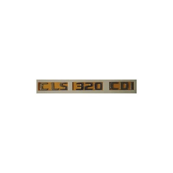 Mercedes CLS 320 CDI Compatible Chrome Emblem Label Nameplate Badge A218 817 38 00