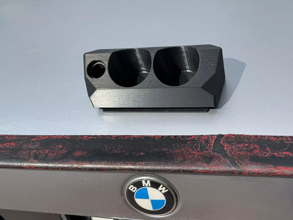 BMW E30 3 Series Compatible Double Cup Holder Center Interior Plug and Play