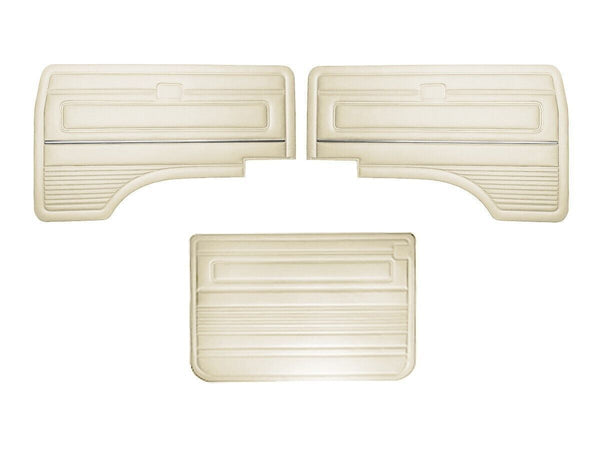Volkswagen T3 T25 BUS 1979 -1984 Compatible Front Door And Sliding Panel with Chrome Trims 3 Pcs