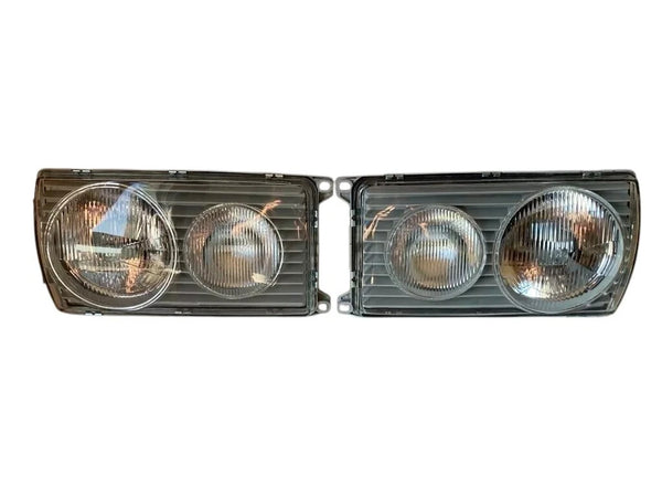 Mercedes W123 C123 Coupe S123 1976-1979 Compatible Headlight Right + Left Set
