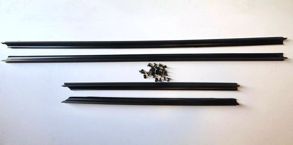 Mercedes W210 Early Sedan 1995-1999 Compatible Door Lower Side Moulding Trim Set