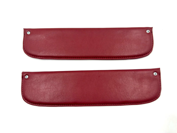 Mercedes W121 190SL 1955-1963 Compatible Sun Visor Set - Burgundy Red Claret